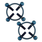 2pcs Blue / China Mainland