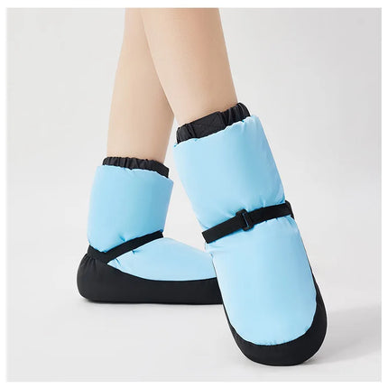 Warm ballerina boots for women, training shoes, winter boots, up