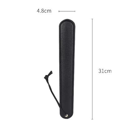 Black Leather Whip With Bdsm Spanking Flogger Serves As Fetish Spanking Paddles Bondage Sex Toy For Couples Adult Games Play