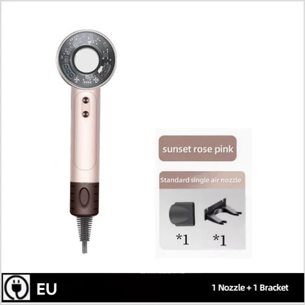 Super Hair Dryer Leafless High Speed Negative Ion Hair Care 160000RPM Fas Dry 220V Super Home Hair Salon Blow Dryer