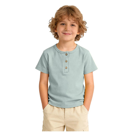 Large N Boys Comfortable And Breathable Short Sleeved T Shirt Casual And Versatile Top children's clothes girl