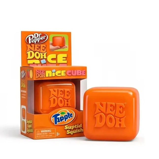 McNeedoh Burger Nee Doh Super Solid Squish Fidget Toy Stress Relief Hamburger Squeeze Sensory Toy