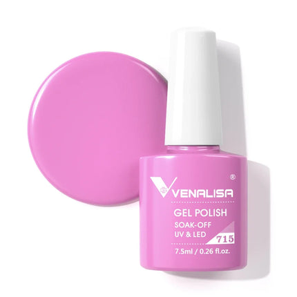 7.5ml Venalisa Nail Gel Polish HEMA FREE TPO FREE Full Coverage Semi Permanent Soak Off UV LED Gel Nail Polish Gel Varnish
