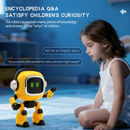 Deepseek Smart Ai Voice Rc Robot Voice Controlled Life Assistant Remote Control Interactive Educational Toy For Boys Daily Play