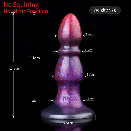 SXXY Soft Double Layer Dildo With Handle Silicone Skin Touch Handle Butt Plug Long Male Female Masturbator Sex Toys Sexshop
