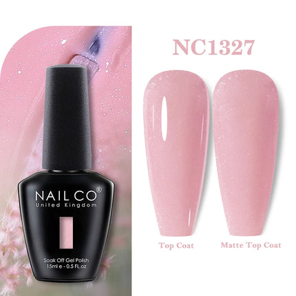 NAILCO 283Colors Gel Nail Polish Top Base Vernis Semi Permanent UV Gel Varnish Nails Art Varnish Hybrid Manicure