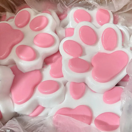 Jumbo Soft Squishy Cat Paw Stress Relief Toy Slow Rising Fidget Sensory Toys for Adults Kids Anxiety Relief Squeeze Gifts