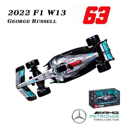 Bburago 1:43 F1 Red Bull Ferrari Mercedes Benz Aston Martin McLaren Alfa Romeo alloy luxury car die cast car model toy series