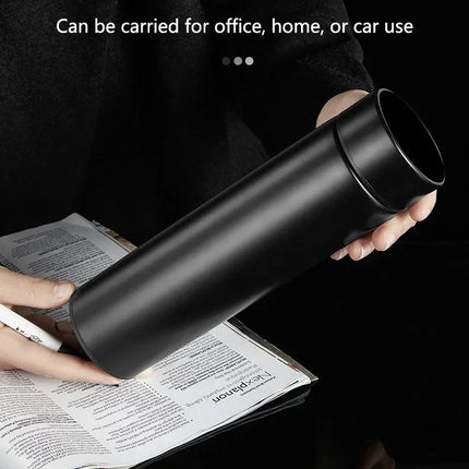 Car Smart Thermos Bottle With Temperature Display Coffee Cup For Mazda 3 6 Atenza Axela Demio CX3 CX5 MP MS RX8 Car Accessories
