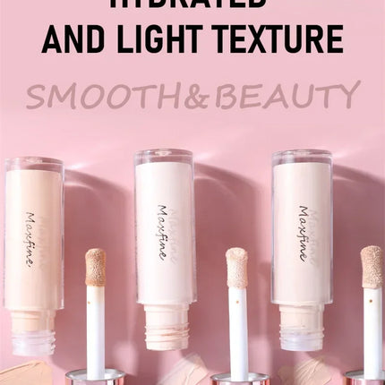 Cream Concealer Full Coverage Foundation Cream For Dark Skin Oil-Control Korean Moisturizing Foundation Lasting Base Makeup