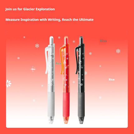 KACO Coca Cola & Treasure Co Branded Gel Ink Pen High Capacity Quick Drying Glacier Explores Writing,Office,Exam Stationery Pens