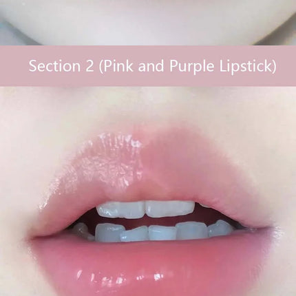 Cappuvini stacking four-color lip balm moisturizing lip balm lip care temperature change lip balm