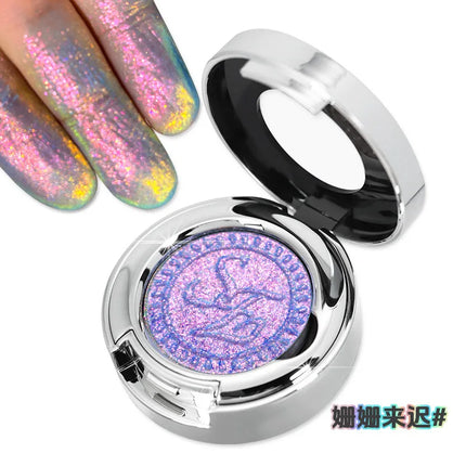 Sheeneffect high-pigment, high-quality cosmetics, the most dazzling single-color chameleon gradient eyeshadow, eye makeup.