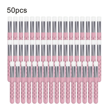 5/20/50pcs Eyelash Cleaning Brush Lash Shampoo Brush for Eyelash Extensions Peel Off Nose Pore Blackhead Remover Makeup Tool
