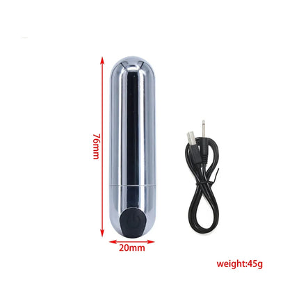G-Spot Bullet Vibrators for Women Discreet Portable Sex Toys Small Powerful Bullets Vibrator Mini waterproof Clitoral Stimulator