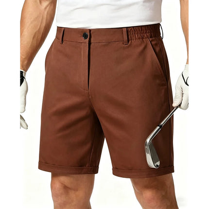 Men 100% Cotton Shorts Summer Business Homme Shorts Casual Fashion High Quality Male Shorts Social Office Short Pants Men