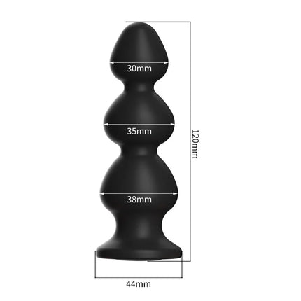 Anal Plug Silicone Butt Plug 3 Sizes Butt Plug Crystal Base Anal Vaginal Expander Sex Toy Adults Games Couple Erotic Products