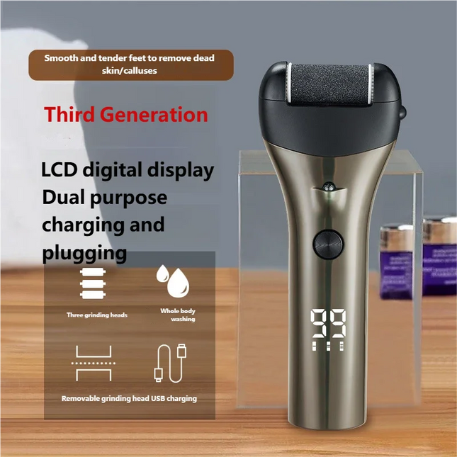 Eletric Pedicure Tools Professional Grinding Exfoliator For Heel Callus Foot Dead Skin Scab Remover Remover Repair Care Sander