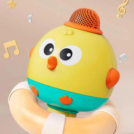 Cute Children Wireless Microphone Music Handheld Kids Microphone with Speaker Educational Toys Rechargeable