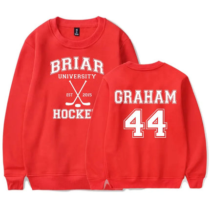 Off Campus Briar University Graham 44 Merch Crewneck Round-neck Sweatshirt Cosplay Women Men Fashion Long Sleeve Top