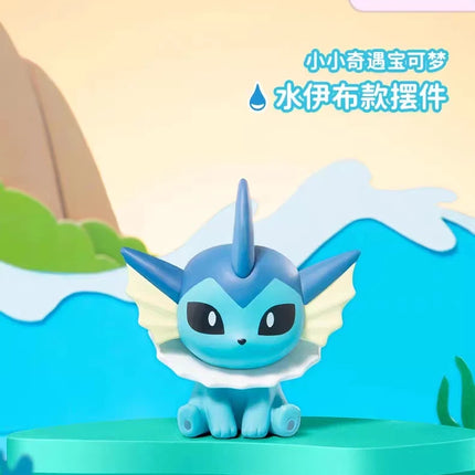 New in Stock Genuine Funism Pokémon Eevee Little Adventure Mini Figure Ornament  Animation Peripheral Gift