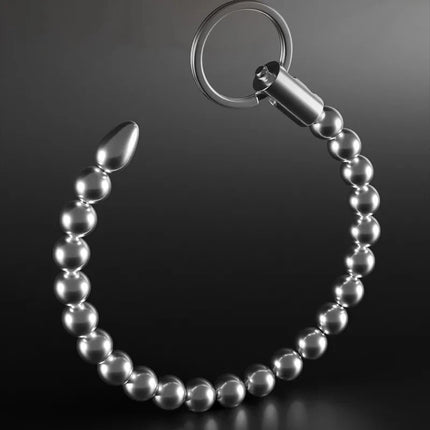 Stainless Steel Urethral Sound Dilators Penis Plug Insert Stimulation Catheter Beads Male Masturbator Horse Eye Sticks BDSM