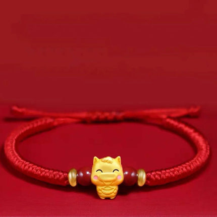 12 Constellation Zodiac Sign Charm Braided Bracelets Men Women Classics Red Rope Bracelet & Bangle Birthday Gift Party Jewelry