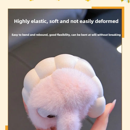 2024 New Cute Rabbit Children's Cartoon Winter Slippers Comfortable Warm House Shoes Boys Girls Indoor Home Fluffy Slippers