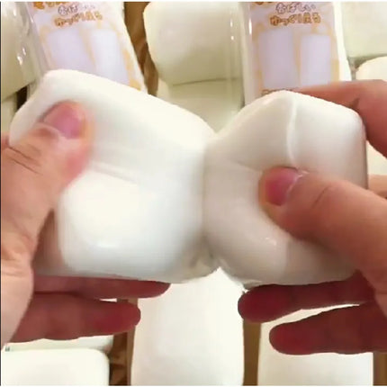 Taba Squishy Yogurt Cake Bread Squeeze Toy Soft Stress Relief Slow Rising Sensory Fidget Toys for Kids and Adults Relaxing Gifts