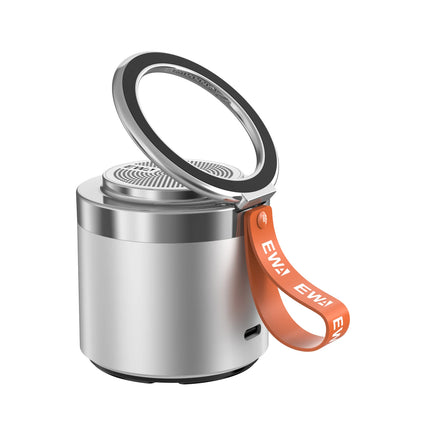 2026 New EWA 2-in-1 Magnetic Bluetooth Speaker Outdoor Wireless Bass Metal Portable Stand Bluetooth 5.4 HD Sound Speaker