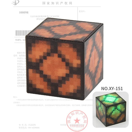 Light-Up Magnetic Blocks 2cm - Set of 10 Pieces