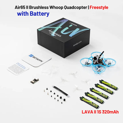 BETAFPV Air65 II Brushless Whoop Quadcopter Racing Freestyle Drone ELRS 2.4G 5.8G 25mw~400mw VTX C03 Camera Matrix 1S 5IN1 II FC