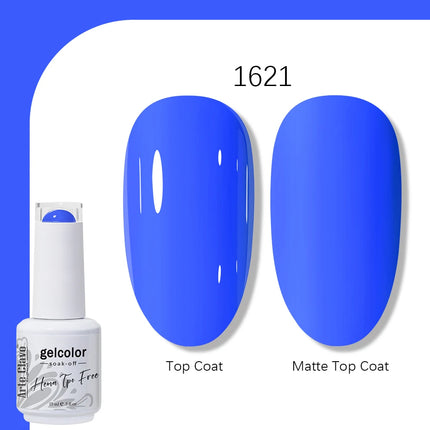Arte Clavo TPO FREE HEMA FREE Gel Nail Polish UV Multi Use Semi Permanent Soak Off Autumn Winter Nail Art Hybrid Varnish 15ml