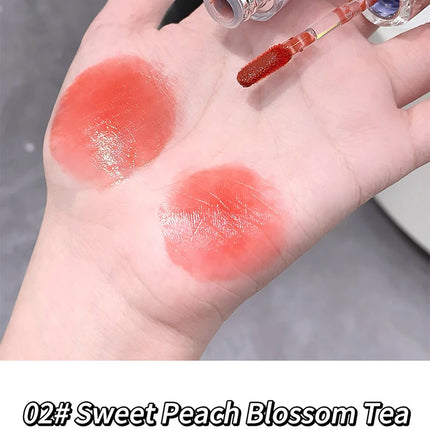 Mirror water gloss lip Dew low saturation glass lip toot lip glaze moisturizing moisturizing white mouth red
