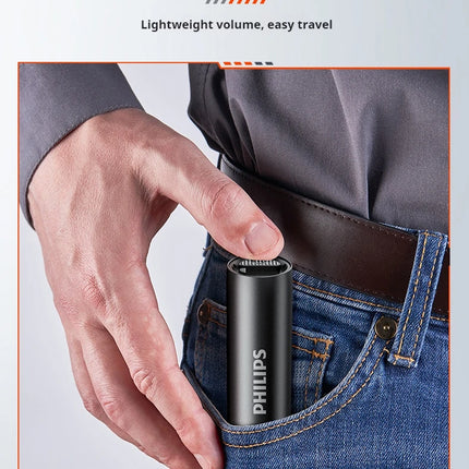 Philips New Flashlight High Intensity Waterproof Outdoor Lamp 1500 Lumens Sfl2202-Ipx7 Waterproof