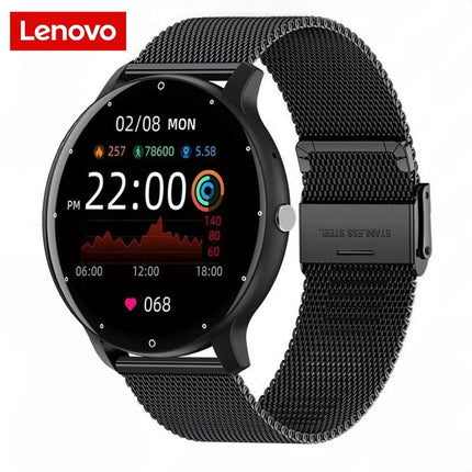 Lenovo Pro Smart Watch Full Touch Screen Sports Fitness Tracker Watch Waterproof Bluetooth Call Smartwatch Universal NEW 2026