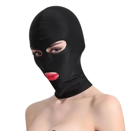 Women Mens Face Mask Adults Masks Cosplay Props for Nightclub Slave Punish Headgear Adult Game Bondage Set