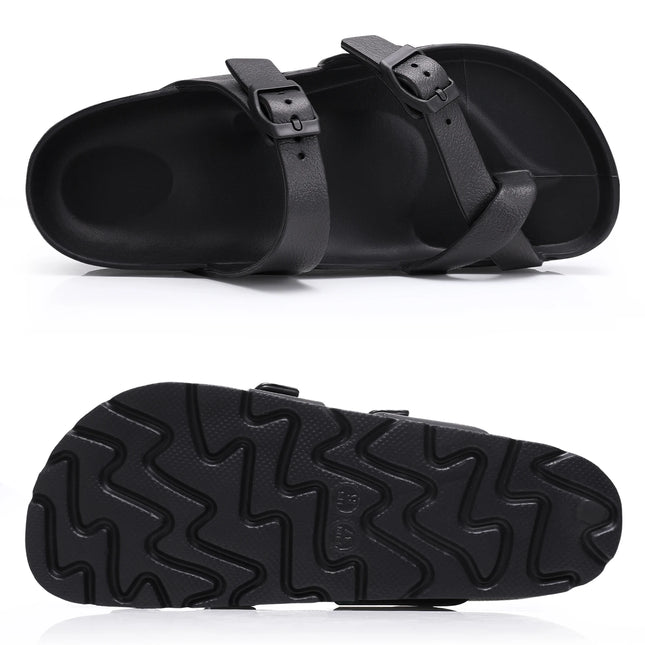 KIDMI Womens Platform Sandals with Arch Support Women Sandals Outdoor Light Beach Sandal Woman Comfort Ultra Cushion EVA Slides