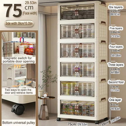 Folding Storage Cabinet Wardrobe / Armoire Rangement Pliable