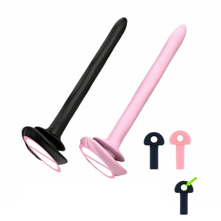 Soft Catheter Chastity Cage Accessories Male CB Lock Silicone Urine Plug Disassembly SM Pseudo Female Lock Sex Toys