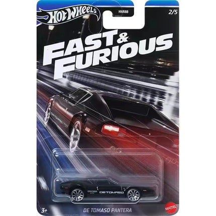 2026 New Hot Wheels Hnr88 Silver Series 25Th Fast & Furious Tokyo Drift Set Nissan/Monter Carlo/Road Runner 1:64 Diecast Car Model Authentic Holiday Birthday Gift