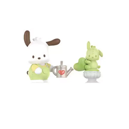 High-Quality Version Sanrio Cartoon Pochacco Flower And Teenager Series Trendy Toy Blind Box Cute Girl Gift Car Ornament Toys