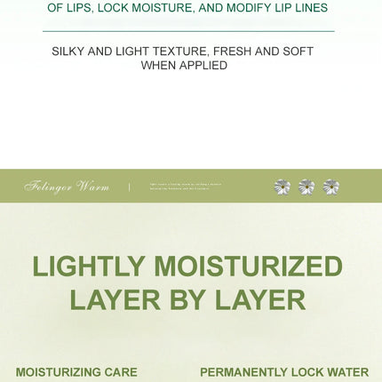 OCHEAL 3 Pcs Moisture Lip Balm Long Lasting Moisturizing Temperature Change Lipstick Anti Aging Repair Lips Mask Casual Type