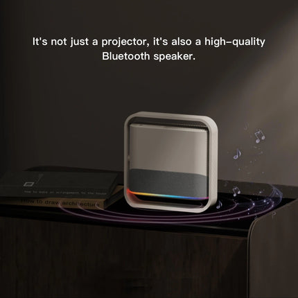Salange P40 4K Projector WiFi 6 Bluetooth 5.4 6D Auto Keystone Smart Android Portable Home Theater Outdoor Movie Projector