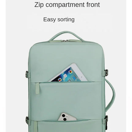 2024Men Women's Bag Large Capacity Journey Multifunction Backpack With Shoe Storage Multilayer Dry And Wet Separation Waterproof