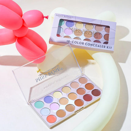 Contour & Concealer Palette,Concealer Cream,Moisturizing,Brightening Dark Circles,Multi-Color Contour Foundation Cream Makeup