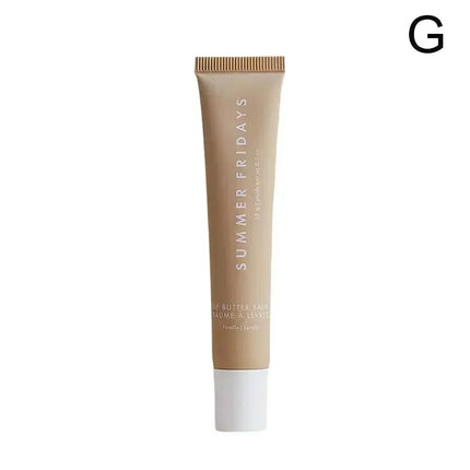 Summer Friday's Vanilla Beige Lip Balm Moisturizing Transparent Lipstick Set Smooth Soft Tube Mirror Lip Gloss Lip Makeup