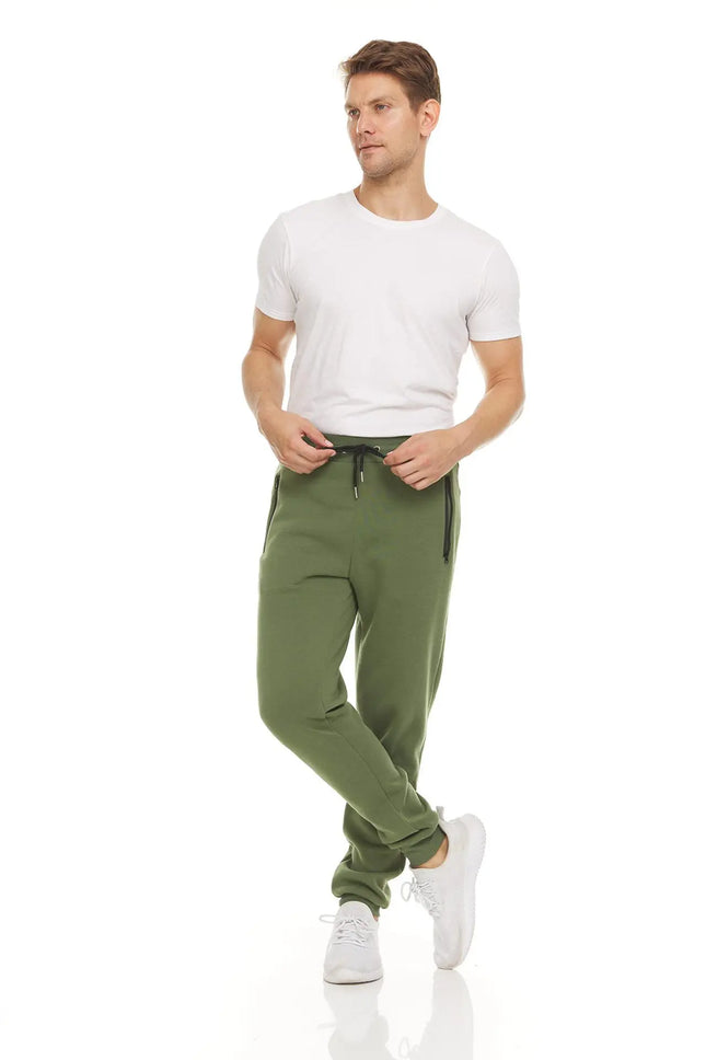 Latest sports pants, streetwear pants, solid color drawstring zipper pocket work pants, men's work clothes, running pants