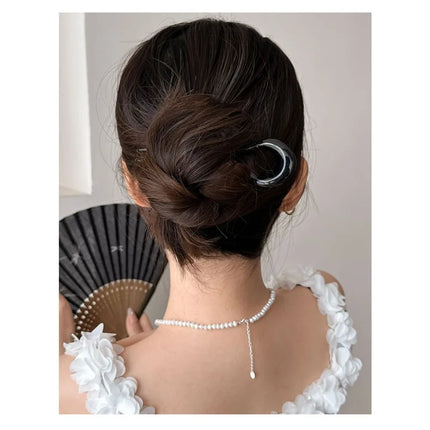 Simple U Shaped Hairpin Metal Hair Sticks U French Hair Clips Pins Fashionable Hair Jewelry Accessories for Women