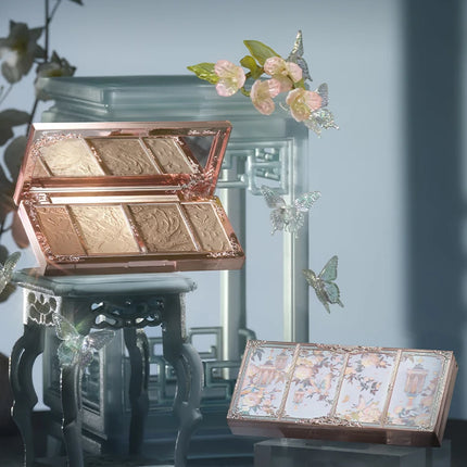 Flower Knows Butterfly Cloud Collar Collection Embossed Highlight & Contour Palette 16g